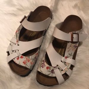Birkenstock pisa by papillo floral sandals